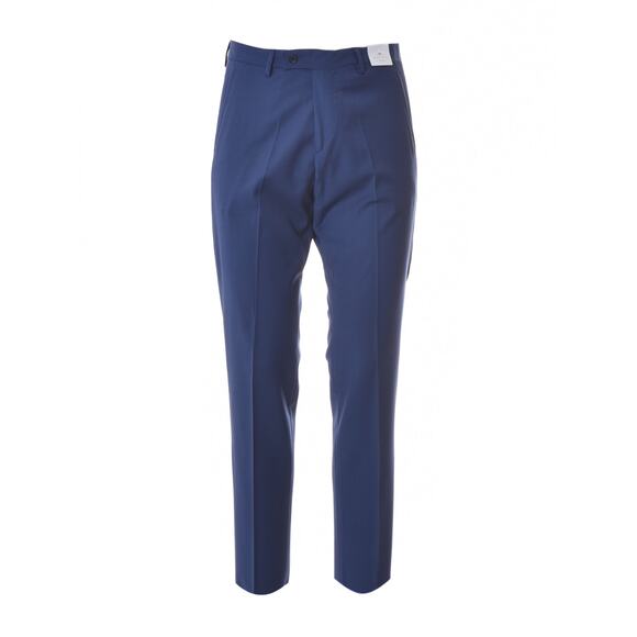 HERMAN & SONS Chino Pant Trousers Navy Italian sz 56 / US sz 40 NWT $187